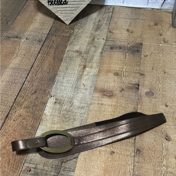 Chicos bronze brown belt Size M - Picture 9 of 9